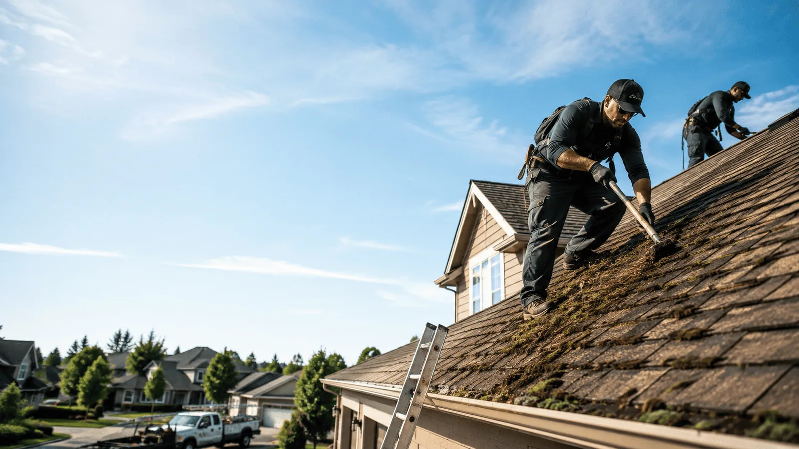 Roof Moss Removal in Pittsfield, PA near me